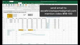 EAF #100 - Searching and Extracting from a large fitness testing data set