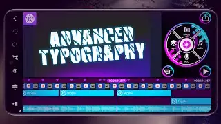 Advanced Typography - Flash and Swing Effect | Kinemaster | Tutorial