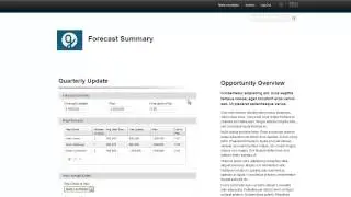 IBM Forms Experience Builder - Forecasting Example