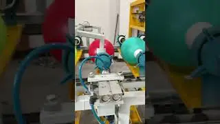 5 sides 5 colors automatic balloon printing machine with high speed  #factory #balloon #printer