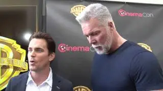 Magic Mike XXL: Matt Bomer and Kevin Nash Exclusive CinemaCon Interview (2015) | ScreenSlam