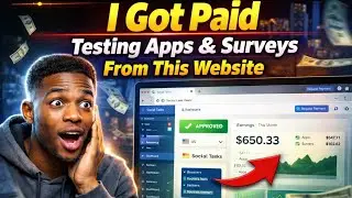 Get Paid $500/Week Just for Tapping Apps?! $1000/Month Testing Sites from Home (NO Skills Needed!)
