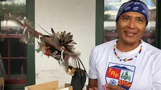 Santa Fe Indian Market 2018 - Artist Interviews | Wayland L. Namingha Jr. -  Hopi  - Katsina Dolls