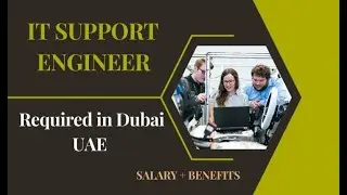 IT Support Engineer REQUIRED IN DUBAI | Information Technology Jobs in Dubai #dubaijobs #jobsindubai