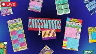 CROSSWORD, BINGO, & LOTERIA SCRATCH OFF LOTTERY TICKETS
