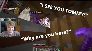 TECHNOBLADE catches TOMMYinnit STEALING in his BASE (ft. Ranboo)