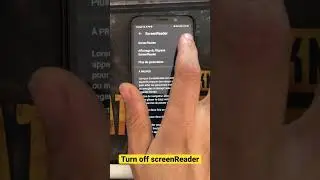 Turn Off talkback or ScreenReader on Huawei Y5P
