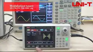 UNI-T UTG932E/  UTG962E Function Arbitrary Waveform Generator.