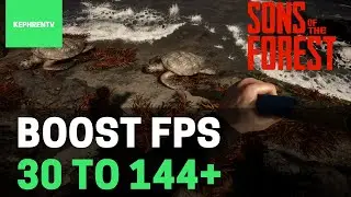 Лучшие настройки графики для Sons of the Forest на ПК! (Максимальная частота кадров и видимость)