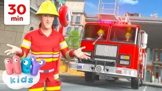 Il Camion Dei Pompieri e Altre Canzoni Educative per Bambini ! | HeyKids Italiano