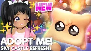 *2 NEW PETS* WINGS, SKY CASTLE REFRESH in ADOPT ME (roblox)