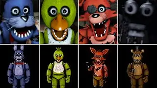 FNAF: Abandoned Dreams - All Jumpscares & Extras Mode