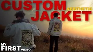 My first video | Satisfying custom aesthetic jacket | aka seemu