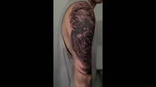 Classic tattoo images by favvosee tattoo machine#shorts  #tattootimelapse #wirelesstattoomachine