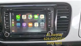 Volkswagen Beetle upgrade touch screen & carplay & back up camera.