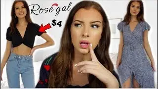 HUGE ROSEGAL TRY ON HAUL & REVIEW... I'M SO IMPRESSED!!
