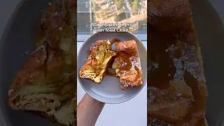 french toast cloud (65g protein) #shorts