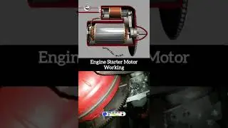 ⚙‼️How does Engine Starter Motor Works