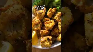 Day 17 of the 31 Day Vegetarian Challenge: Lemon Pepper Tofu 🍋