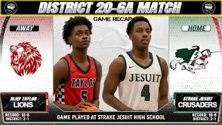 GAME RECAP | District 20-6A Matchup | Alief Taylor HS vs Stake Jesuit HS