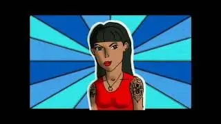 Women with Bettie bangs