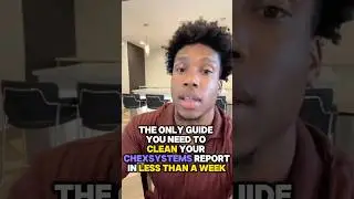 In 2 Hours, I Removed Chexsystems & a Earlywarnings block🤯🤞🏽