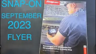 SNAP-ON New SEPTEMBER 2023 TOOL FLYER