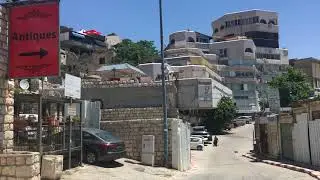 Walking through Safed