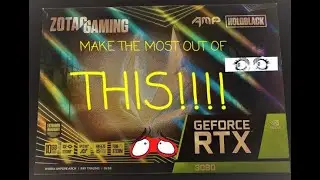 Hardware Series: Tips & Guide for Zotac 3080 Amp Holo: Undervolt, Fan, and for Non-Overclocker