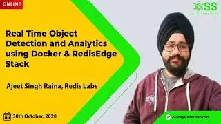 Real Time Object Detection and Analytics Using Docker & RedisEdge Stack