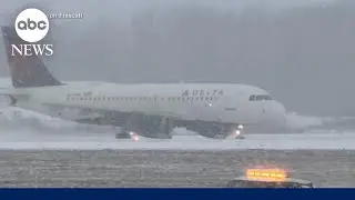 Winter weather in Northeast leads to thousands of flight delays, cancellations