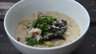 Preserved Duck Egg Porridge - MikeandTruc