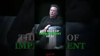 Elon Musk: AI's Exponential Growth 🤯 🚀 #elonmusk #shortspeeches #shorts