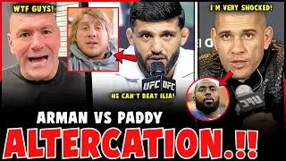 Arman Tsarukyan vs Paddy Pimblett ALTERCATION! | Alex Pereira TRIBUTE to Jones' brother! | MMA News