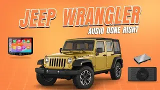 Jeep Wrangler JL Audio Upgrade | Stinger Horizon 10, Kenwood Marine Amp & 12&rdquo; Tailgate Sub