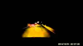 A118 Car DVR NTK96650/AR0330 Ночь трасса без освещения