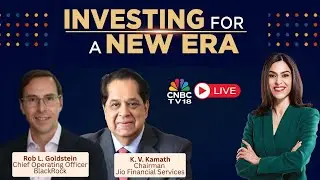 LIVE | How Tech Can Democratise Investing | KV Kamath & Rob L Goldstein | CNBC TV18 Exclusive | N18L