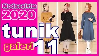 Modaselvim Tunik Modelleri 2020 Galeri 11 Pantolonlu Tunik Kombin