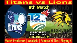 Lions vs Titans  Live  SCORING T20 Match (T20 World Cup) LIO VS TIT LIVE  19\10\2022