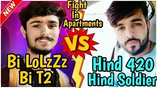 LoLzZz Gaming VS Hind Gaming🔥 | Fight In school Apartments | Chandan Gaming