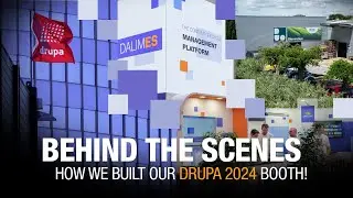 Behind the Scenes | How We Built Our Drupa 2024 Booth!