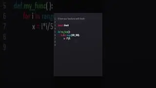 Did you know you can time your functions in python this easily?