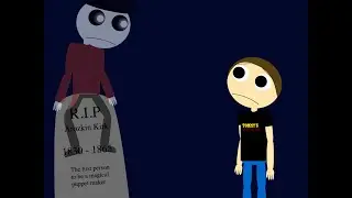 Tommy visits his ancestor's grave