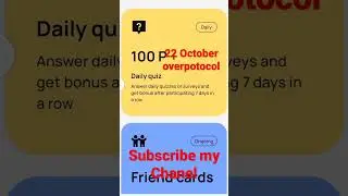 #today #over #overprotocol #overwallet #today overpotocol quiz answer #today over wallet quiz answer