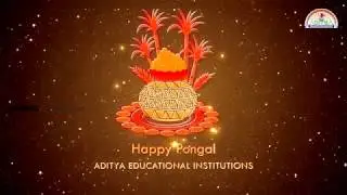Happy Pongal | Aditya Educatiuonal Institutions