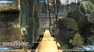 Free to Play Shooter War Inc. Battlezone Sneak Peek Alpha FPS mode.
