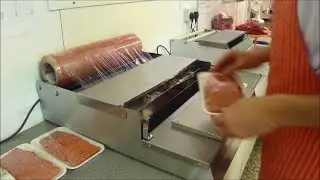 Tray Overwrappers for Butchers