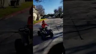 Steven riding motorcycle 2