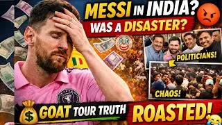 Roast MESSI GOAT TOUR Crowd reactions & viral moments &ndash; Lionel Messi Meets Sunil Chhetri I🐐🇮🇳