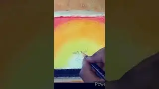 Easy Holi Drawing For Kids | Oil Pastel #holidrawing #holi holi